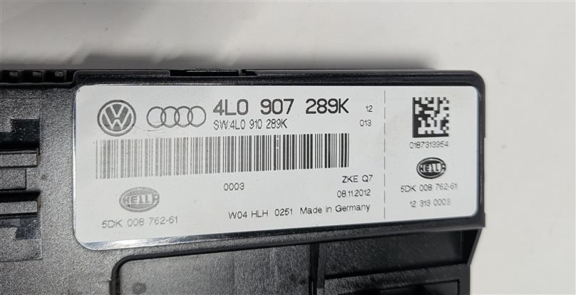 Thumbnail 21: 13-15 AUDI Q7 4L 3.0L SUPER (CTWA) SPEEDOMETER IMMOBILIZER CONTROL MODULE SET