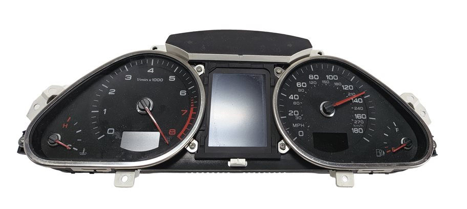 Thumbnail 3: 13-15 AUDI Q7 4L 3.0L SUPER (CTWA) SPEEDOMETER IMMOBILIZER CONTROL MODULE SET