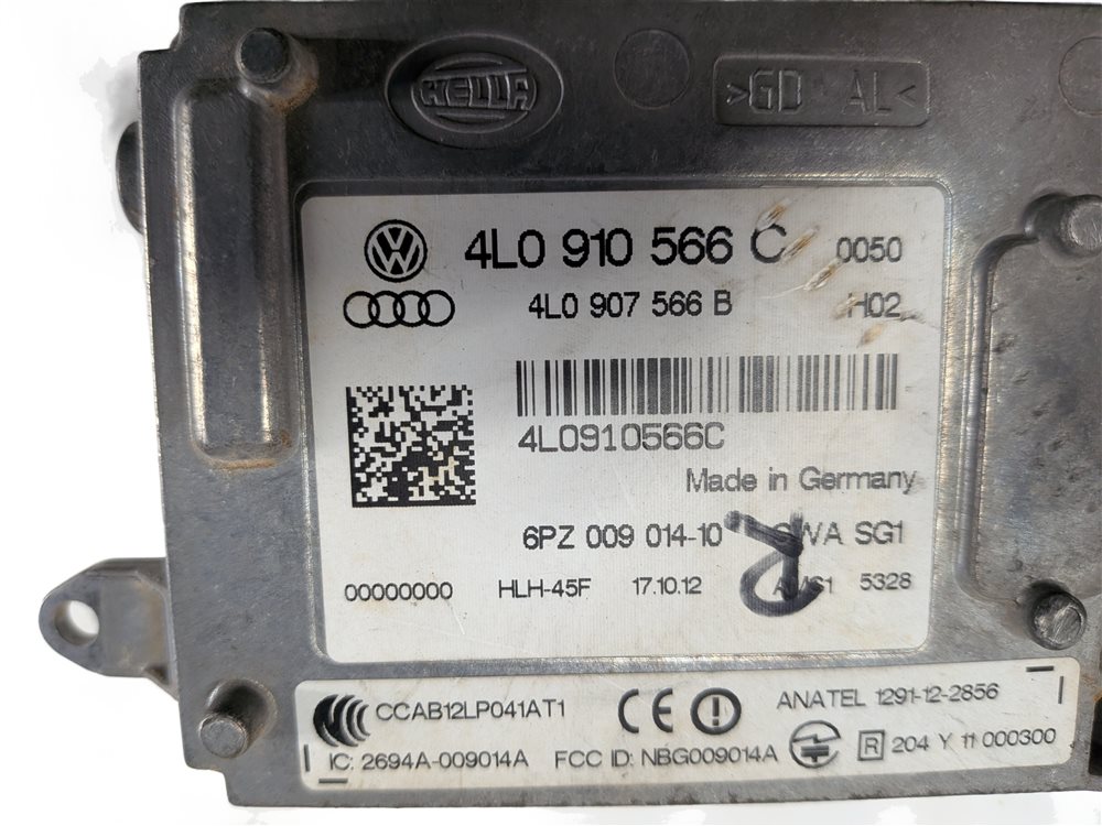 Thumbnail 6: 2013-2020 AUDI Q7 (4L 4M) REAR RIGHT LANE DEPARTURE BLIND SPOT MODULE (MASTER)