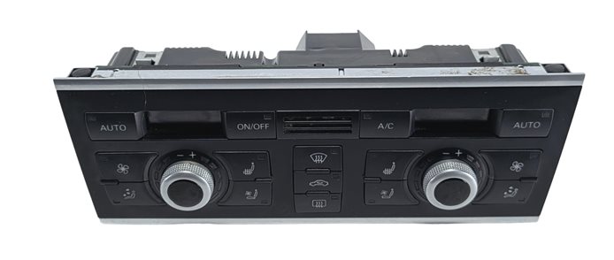 2013-2015 AUDI Q7 (4L) FRONT HEATER A/C TEMPERATURE CLIMATE CONTROL PANEL