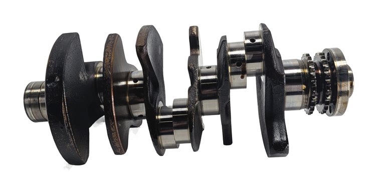 Thumbnail 4: 2013 AUDI Q7 4L 3.0L SUPER CTWA ENGINE MOTOR CRANKSHAFT CRANK SHAFT 06E101AD