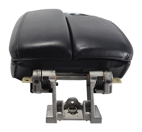 Thumbnail 3: 07-15 AUDI Q7 (4L) FRONT CENTER CONSOLE ARMREST CUP HOLDER COMPARTMENT(Black)