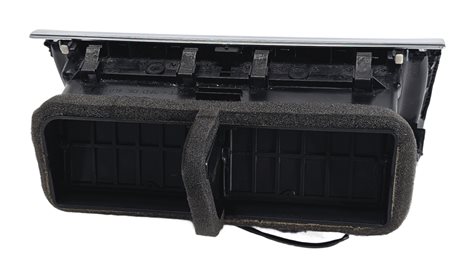 Thumbnail 3: 2013 AUDI Q7 (4L) FRONT CENTER DASH HEAT AIR AC VENT w/HAZARD TRACTION (Black)