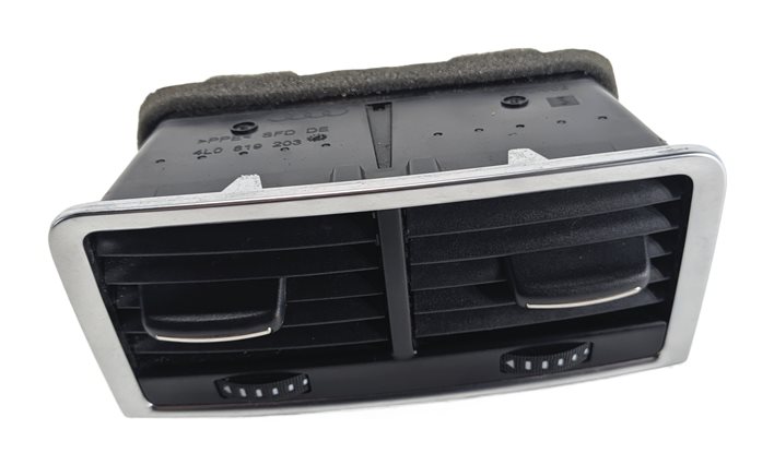 2013 AUDI Q7 (4L) REAR CENTER CONSOLE HEAT AIR AC HVAC DUAL VENT GRILLE (Black)