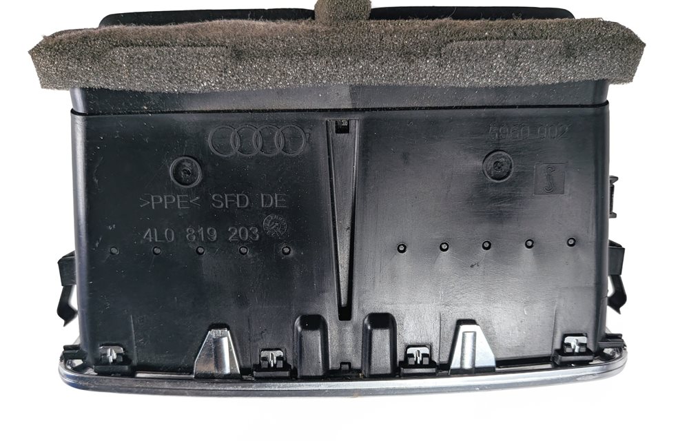 Thumbnail 6: 2013 AUDI Q7 (4L) REAR CENTER CONSOLE HEAT AIR AC HVAC DUAL VENT GRILLE (Black)