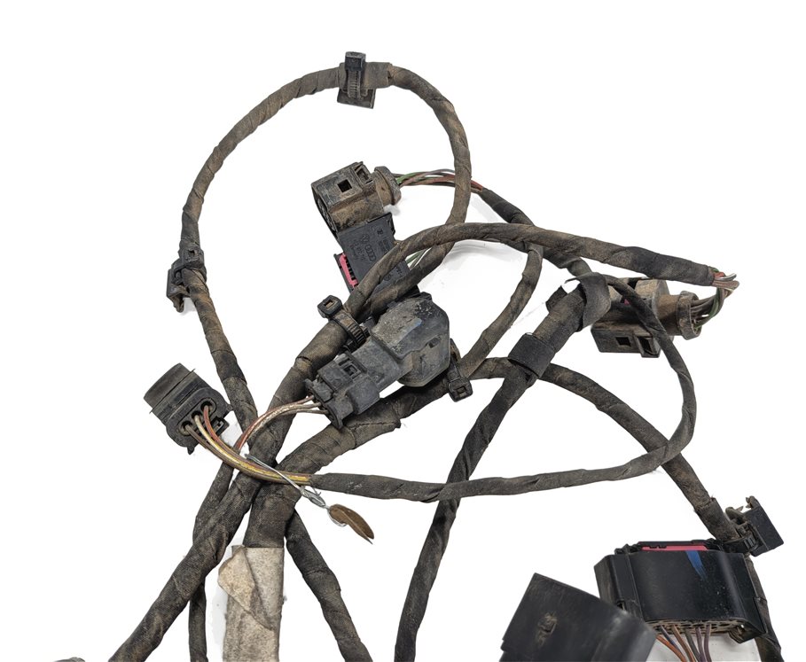 Thumbnail 4: 2013 AUDI Q7 4L FRONT BUMPER PARK ASSIST PDC SENSOR WIRE WIRING HARNESS LOOM