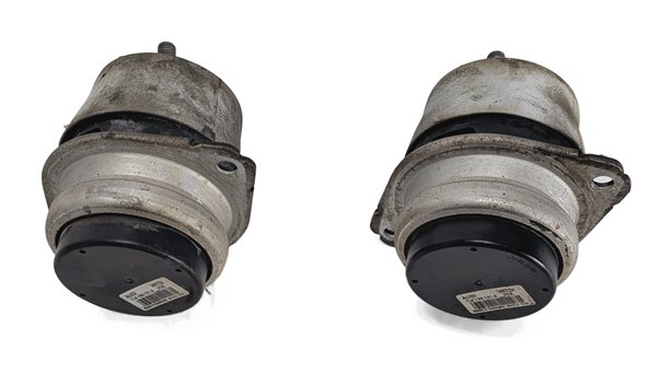 Thumbnail 2: 2013 AUDI Q7 4L 3.0L SUPER CTWA ENGINE LEFT/RIGHT MOTOR SUPPORT MOUNT SET/2