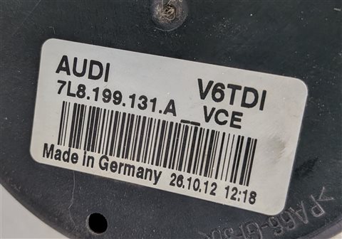 Thumbnail 7: 2013 AUDI Q7 4L 3.0L SUPER CTWA ENGINE LEFT/RIGHT MOTOR SUPPORT MOUNT SET/2