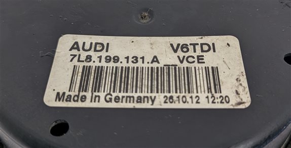 Thumbnail 8: 2013 AUDI Q7 4L 3.0L SUPER CTWA ENGINE LEFT/RIGHT MOTOR SUPPORT MOUNT SET/2