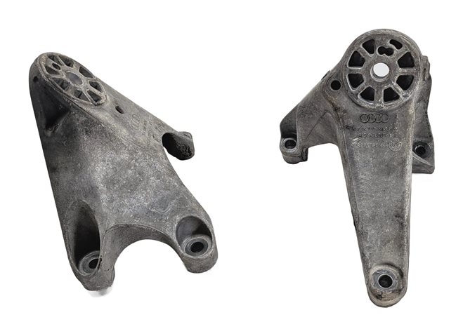 2013 AUDI Q7 4L 3.0L SUPER CTWA ENGINE LEFT/RIGHT MOTOR MOUNT BRACKET SET/2