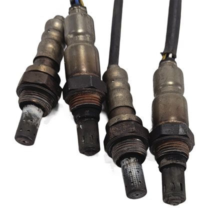 Thumbnail 2: 2013 AUDI Q7 4L 3.0L SUPER CTWA ENGINE OXYGEN O2 LAMBDA SENSOR SET/4