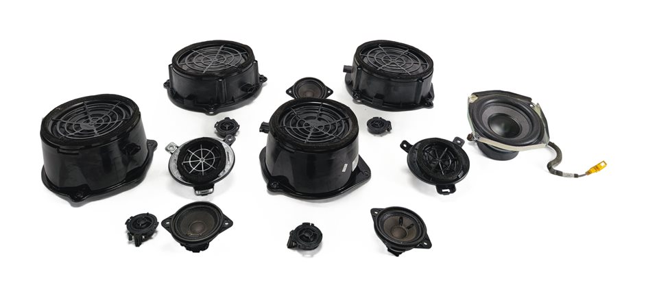 2013 AUDI Q7 (4L) BOSE SURROUND RADIO STEREO AUDIO SOUND SPEAKER SET/14