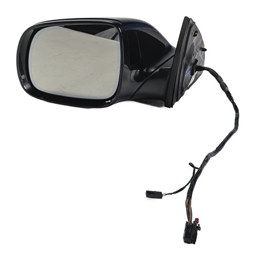2013-2015 AUDI Q7 (4L) LEFT DRIVER P-FOLD BLIND SPOT DOOR MIRROR (Gray)
