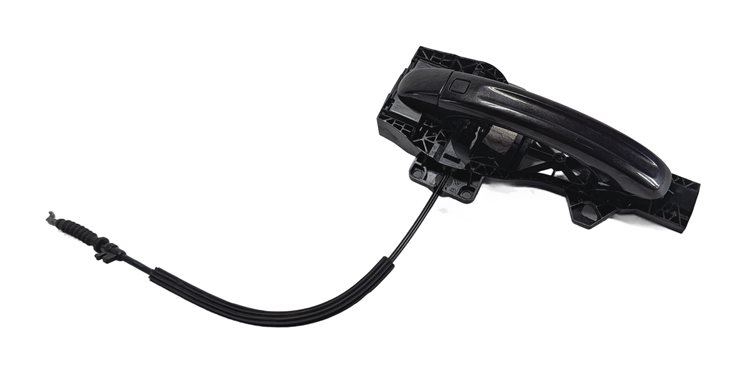 Thumbnail 2: 2007-2015 AUDI Q7 (4L) REAR RIGHT KEYLESS EXTERIOR DOOR HANDLE (Gray)