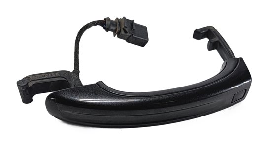2007-2015 AUDI Q7 (4L) FRONT LEFT DRIVER KEYLESS DOOR HANDLE GRIP (Gray)