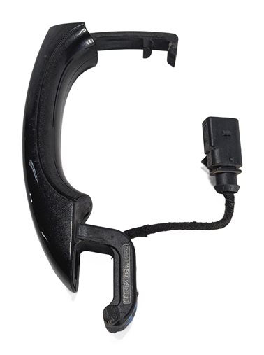 Thumbnail 3: 2007-2015 AUDI Q7 (4L) FRONT LEFT DRIVER KEYLESS DOOR HANDLE GRIP (Gray)