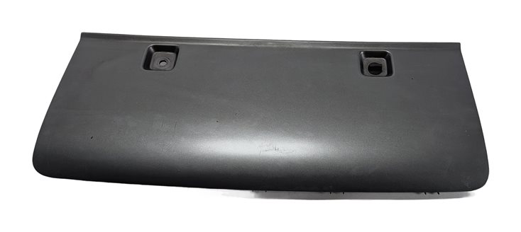 2013 AUDI Q7 (4L) REAR LOWER BUMPER TOW HITCH COVER TRIM PANEL (Gray)