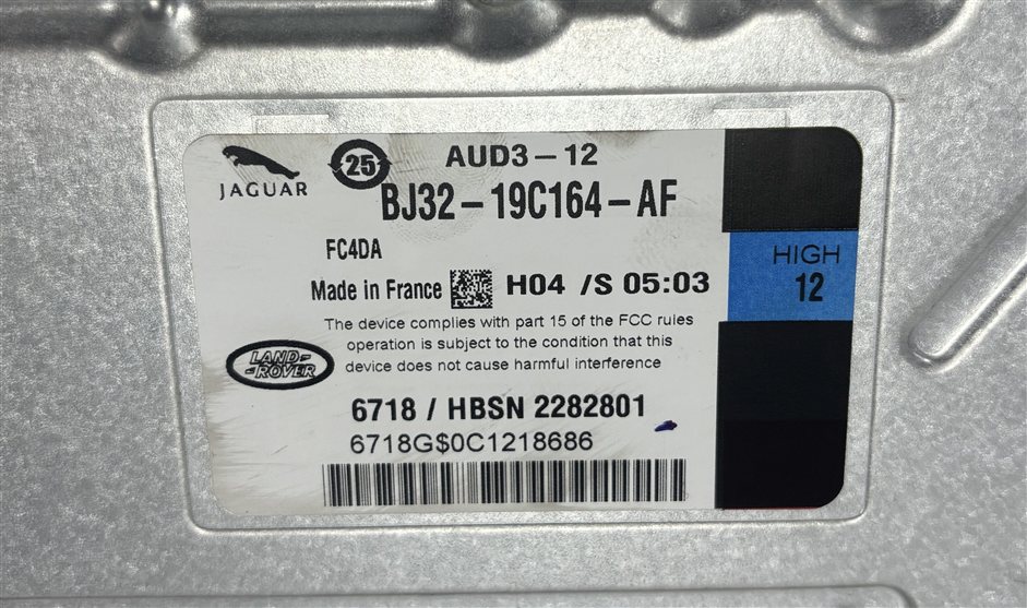 Thumbnail 9: 12-19 JAGUAR XF LAND ROVER LR2 LR4 RANGE ROVER SPORT EVOQUE AMPLIFIER 600 WATT
