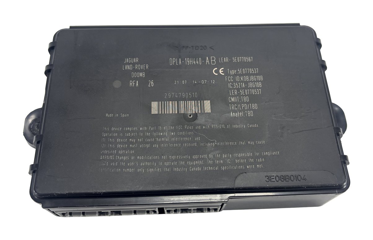 Thumbnail 11: 12-13 RANGE ROVER EVOQUE (L538) 2.0L TURBO ENGINE ECM IMMOBILIZER MODULE KEY SET