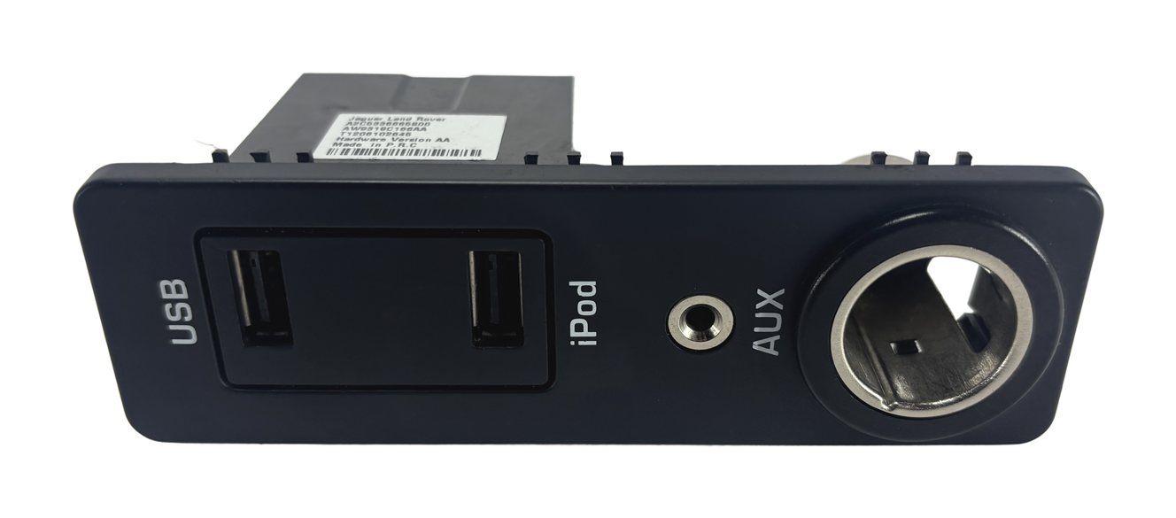 Thumbnail 2: 2012 RANGE ROVER EVOQUE L538 USB IPOD AUX INPUT JACK 12V POWER SOCKET PANEL