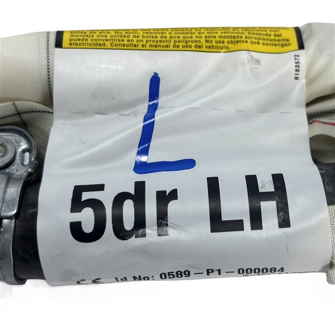 Thumbnail 5: 2012-2019 RANGE ROVER EVOQUE (L538) 4DR FRONT LEFT DRIVER SIDE CURTAIN AIRBAG