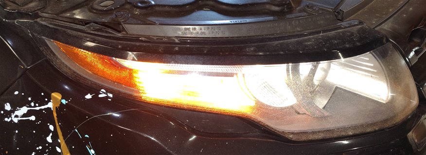 Thumbnail 2: 12-15 LANDROVER EVOQUE (L538) FRONT RIGHT PASSENGER HALOGEN HEADLIGHT LIGHT LAMP