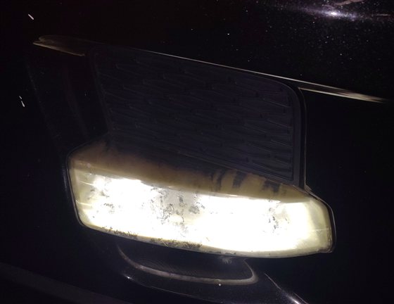 Thumbnail 2: 12-15 EVOQUE (L538) FRONT RIGHT PASSENGER DRL DAYTIME LED FOGLIGHT LIGHT LAMP
