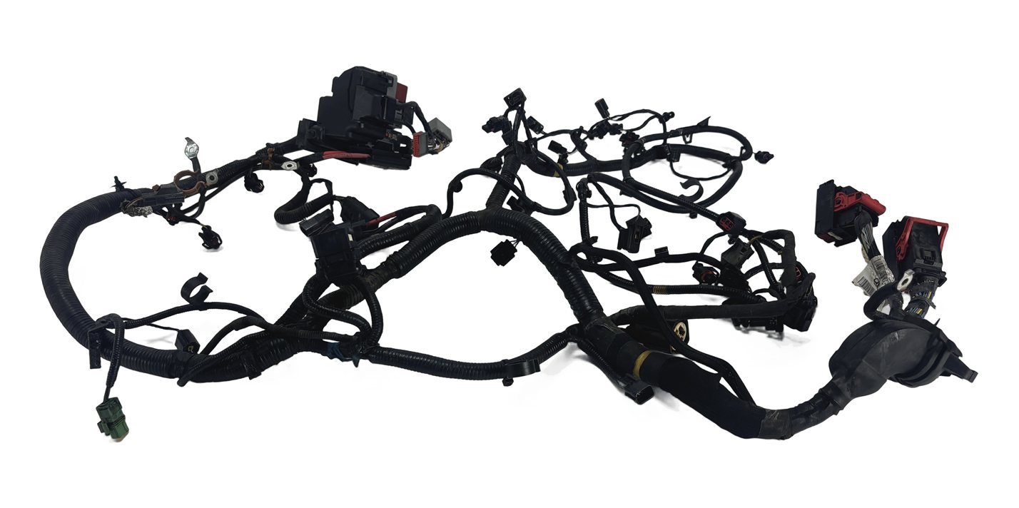 Thumbnail 2: 2012 RANGE ROVER EVOQUE L538 2.0L 204PT ENGINE MOTOR WIRE HARNESS LOOM