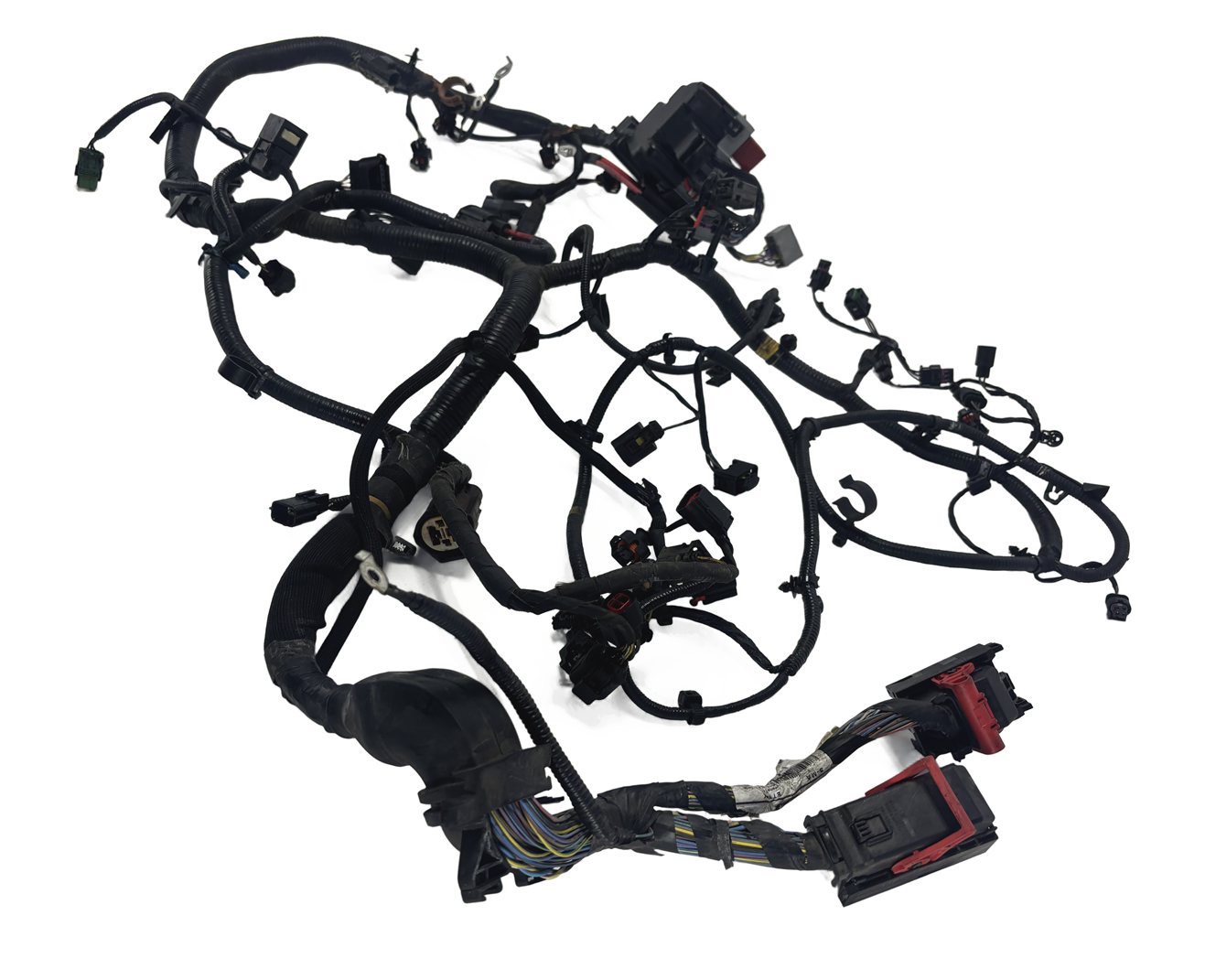 Thumbnail 4: 2012 RANGE ROVER EVOQUE L538 2.0L 204PT ENGINE MOTOR WIRE HARNESS LOOM