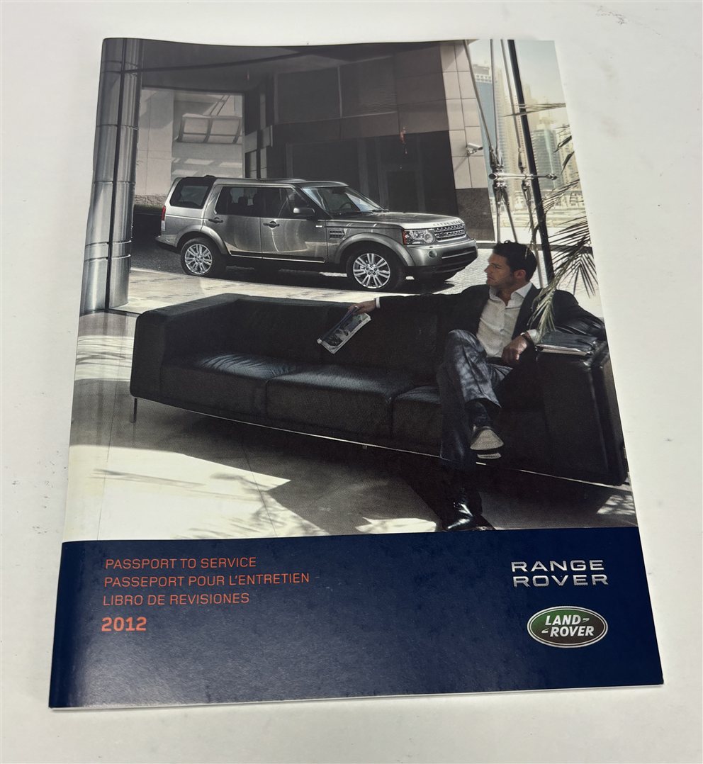 Thumbnail 4: 2012 RANGE ROVER EVOQUE L538 2.0L OWNER'S MANUAL BOOKLET w/CASE SET/5