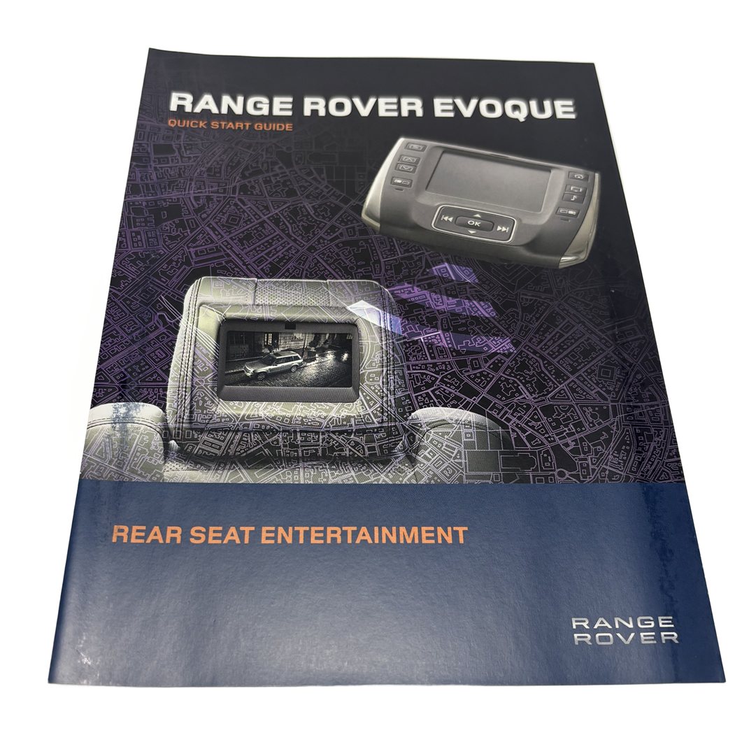 Thumbnail 6: 2012 RANGE ROVER EVOQUE L538 2.0L OWNER'S MANUAL BOOKLET w/CASE SET/5
