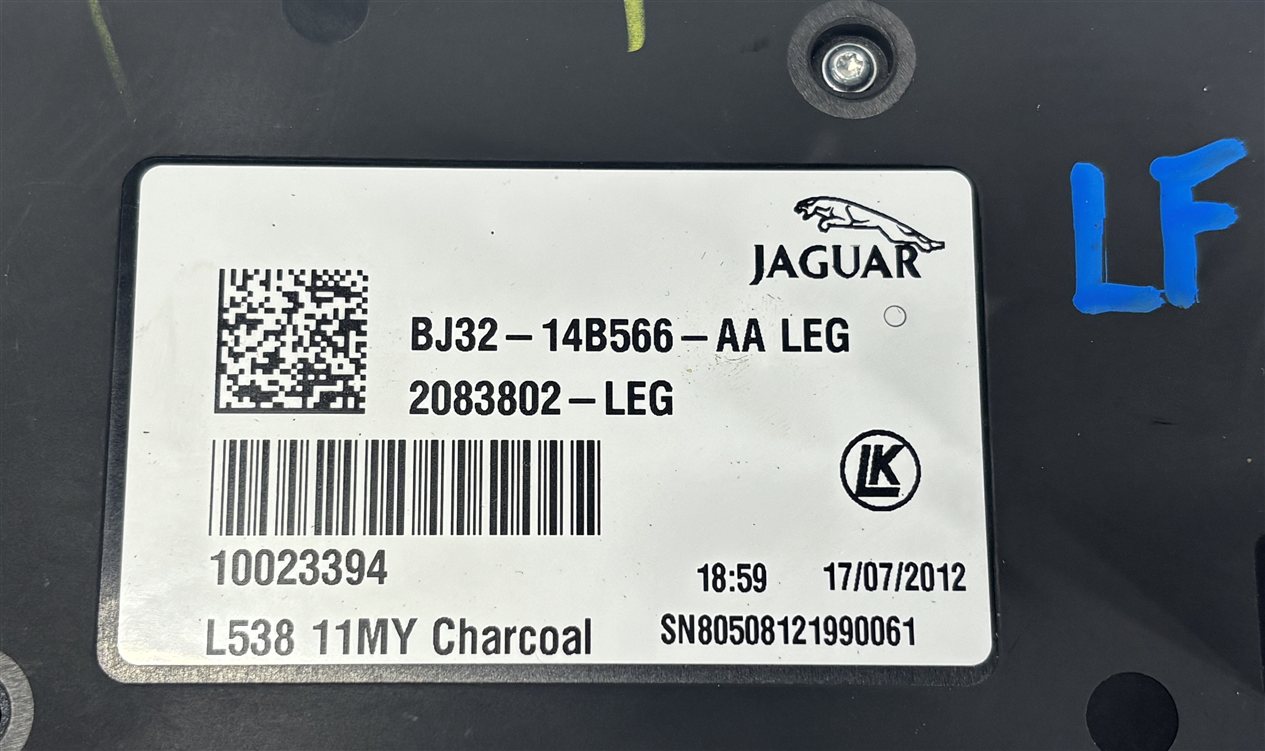 Thumbnail 9: 2012 RANGE ROVER EVOQUE L538 FRONT LEFT DRIVER POWER SEAT CONTROL SWITCH