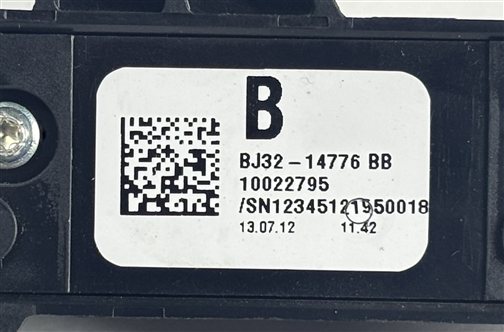 Thumbnail 4: 2012-2019 RANGE ROVER EVOQUE (L538) LEFT DRIVER MEMORY SEAT POSITION SWITCH