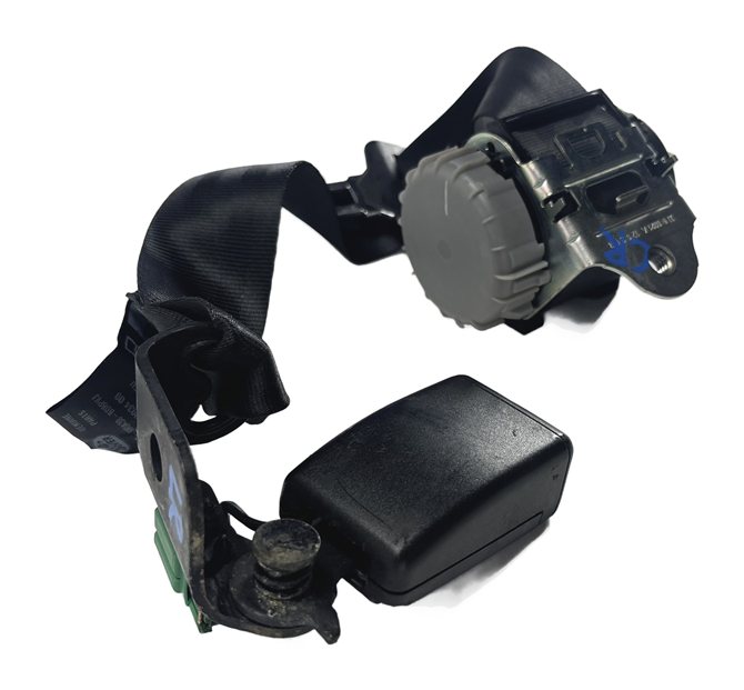 Thumbnail 4: 2012 RANGE ROVER EVOQUE L538 REAR CENTER SEATBELT RETRACTOR (Black)