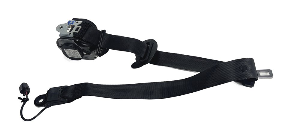 12-18 RANGE ROVER EVOQUE (L538) RIGHT FRONT PASSENGER SEATBELT RETRACTOR (Black)