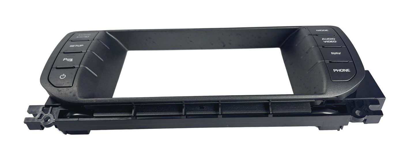Thumbnail 3: 12-15 RANGE ROVER EVOQUE (L538) RADIO STEREO NAVIGATION SWITCH PANEL SCREEN TRIM