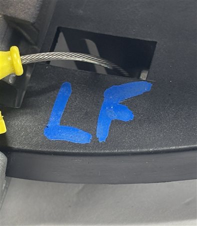 Thumbnail 8: 12-19 RANGE ROVER SPORT EVOQUE (L405 L494 L538) LEFT DRIVER DOOR HANDLE (Black)