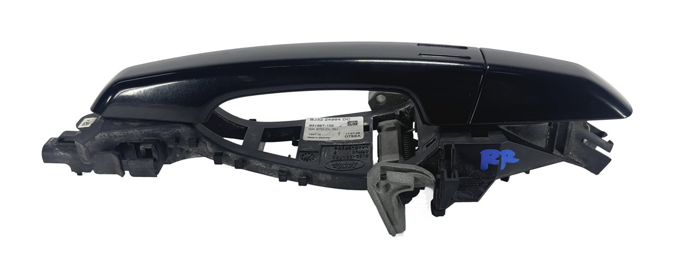 Thumbnail 3: 12-19 RANGE ROVER SPORT EVOQUE (L405 L494 L538) REAR RIGHT DOOR HANDLE (Black)