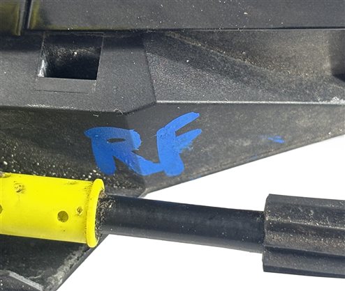 Thumbnail 8: 12-19 RANGE ROVER SPORT EVOQUE (L405 L494 L538) FRONT RIGHT DOOR HANDLE (Black)
