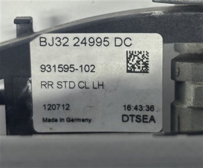Thumbnail 8: 12-19 RANGE ROVER SPORT EVOQUE (L405 L494 L538) REAR LEFT DOOR HANDLE (Black)