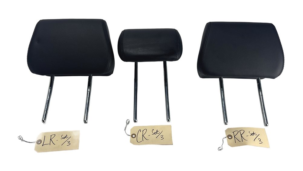 Thumbnail 8: 2012-2015 RANGE ROVER EVOQUE (L538) REAR SEAT HEADREST SET/3 (Black)