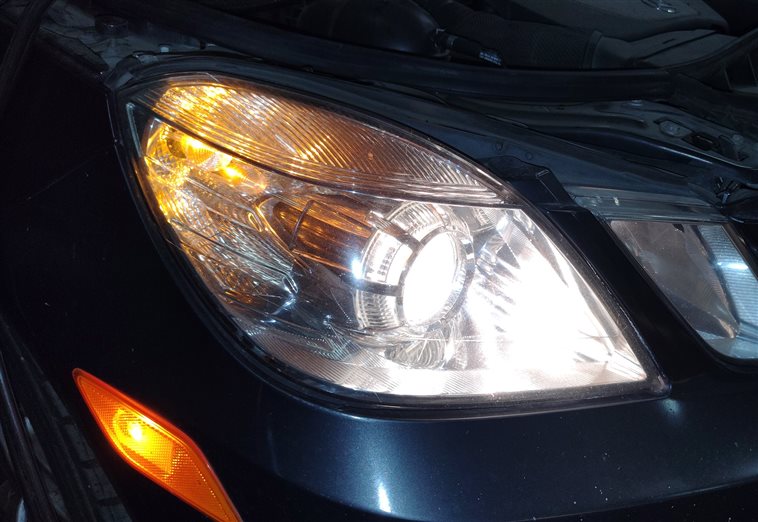 Thumbnail 2: 2010-2013 MERCEDES BENZ E300 E350 E400 E550 (W212) RIGHT HALOGEN HEADLIGHT LAMP