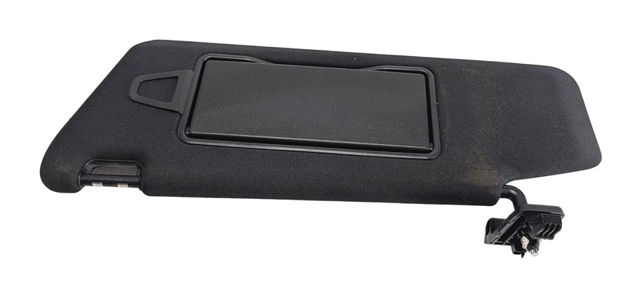 Thumbnail 4: 10-13 MERCEDES E350 E250 E550 (W212) RIGHT PASSENGER SUN VISOR w/MIRROR (Black)
