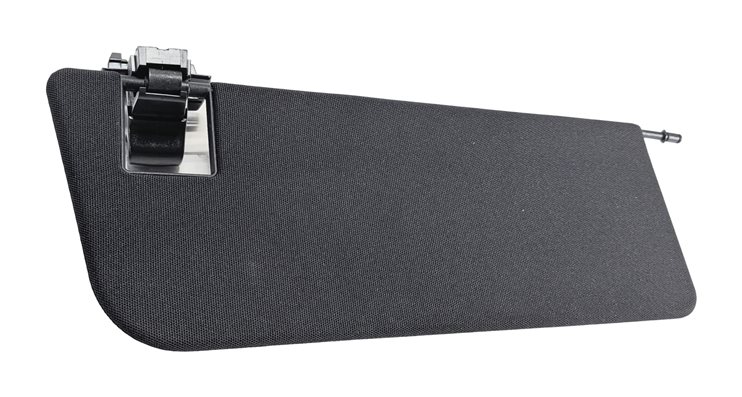 10-13 MERCEDES E350 E250 E550 (W212) LEFT DRIVER SUN VISOR EXTENSION (Black)