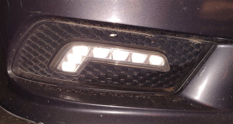 Thumbnail 2: 2010-2013 MB E300 E350 E400 E550 (W207 W212) RIGHT FRONT DRL LED FOG LIGHT LAMP