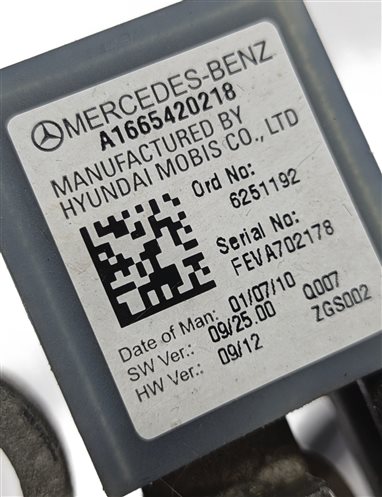 Thumbnail 3: 2011 MERCEDES E350 (W212) 3.5L NEGATIVE GROUND BATTERY CABLE w/IBS SENSOR