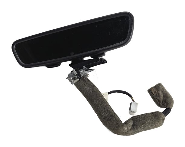 Thumbnail 2: 2011 MERCEDES E350 (W212) INTERIOR REAR VIEW MIRROR w/AUTO DIM HOMELINK (Black)