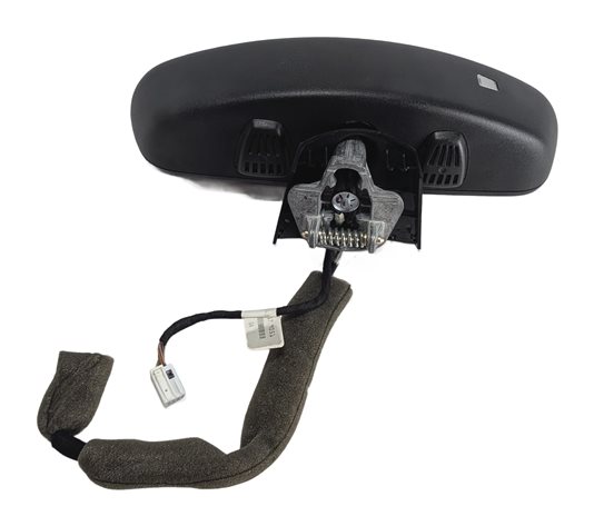 Thumbnail 4: 2011 MERCEDES E350 (W212) INTERIOR REAR VIEW MIRROR w/AUTO DIM HOMELINK (Black)