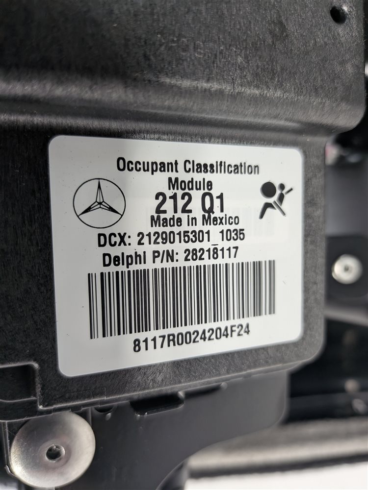 Thumbnail 7: 2011 MERCEDES E350 W212 FRONT RIGHT PASSENGER SEAT BOTTOM CUSHION HEATED (Black)