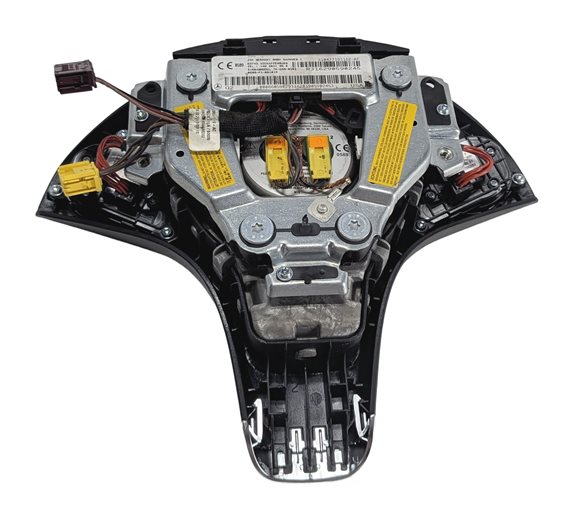 Thumbnail 4: 10-12 MERCEDES E350 E550 E63 AMG (W212) DRIVER STEERING WHEEL SRS AIRBAG (Black)